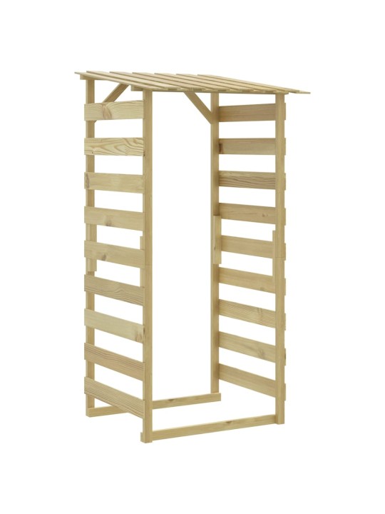 Pergola ar jumtu, 2 gab., 100x90x200 cm, impregnēta priede