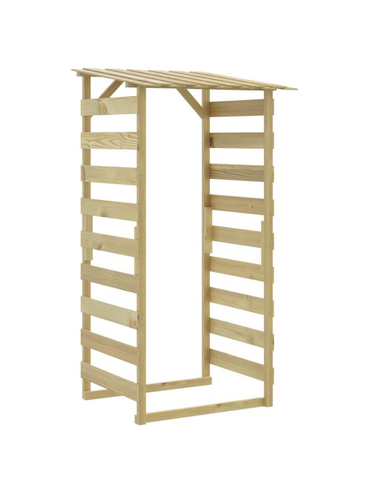 Pergola ar jumtu, 3 gab., 100x90x200 cm, impregnēta priede