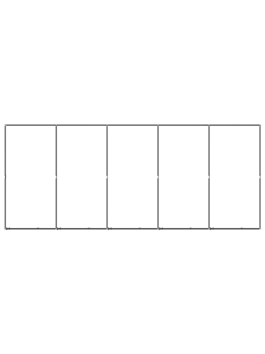 Suņu voljērs, 9,22 m², tērauds