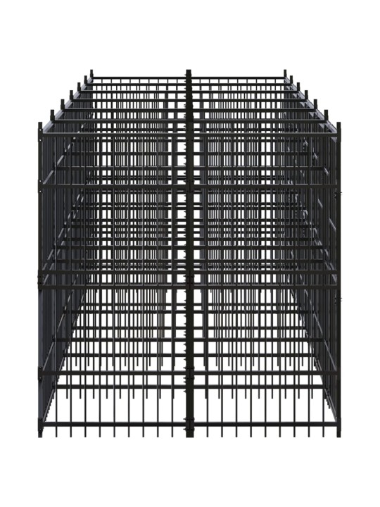 Suņu voljērs, 11,06 m², tērauds