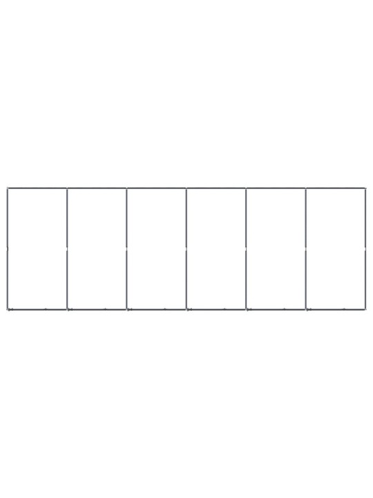 Suņu voljērs, 11,06 m², tērauds