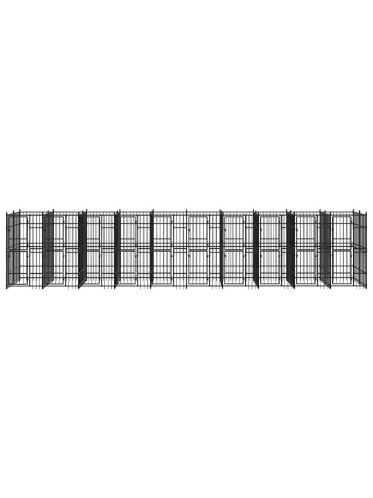 Suņu voljērs, 18,43 m², tērauds