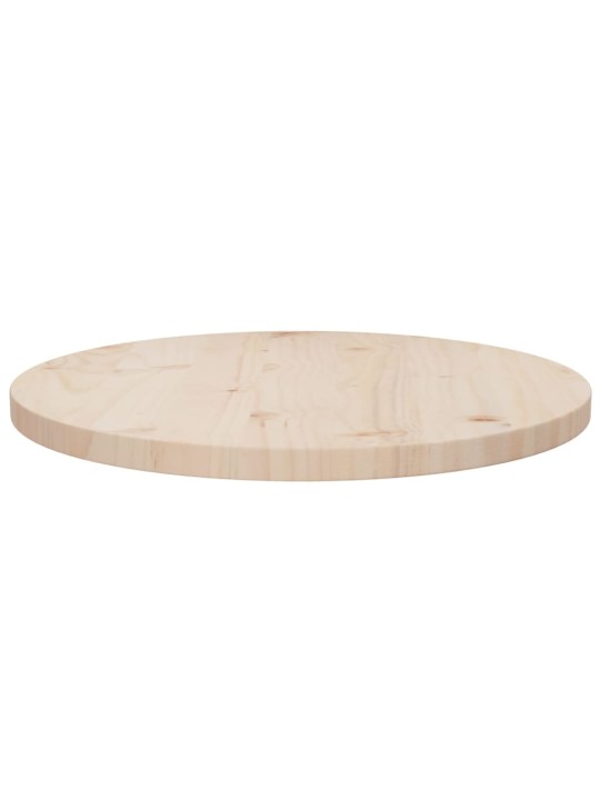 Galda virsma, ø50x2,5 cm, priedes masīvkoks