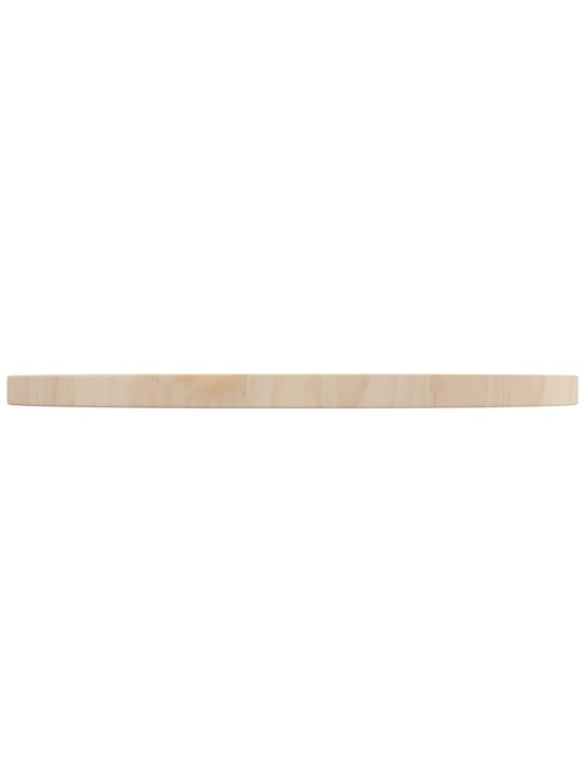 Galda virsma, ø50x2,5 cm, priedes masīvkoks