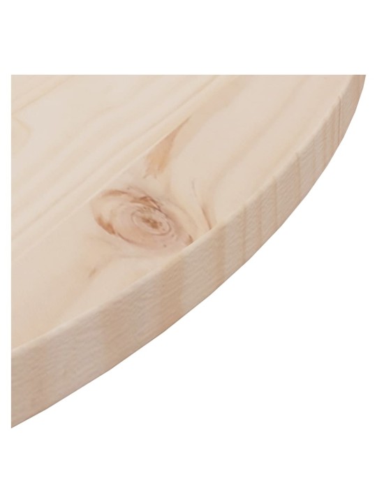 Galda virsma, ø70x2,5 cm, priedes masīvkoks