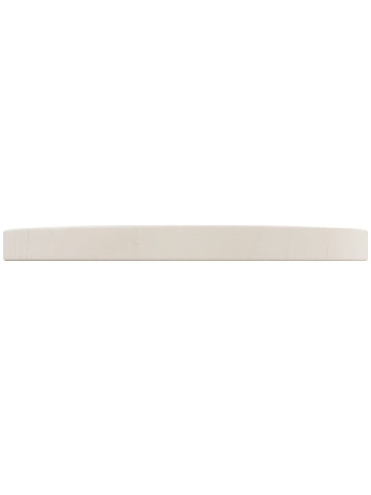 Galda virsma, balta, ø30x2,5 cm, priedes masīvkoks