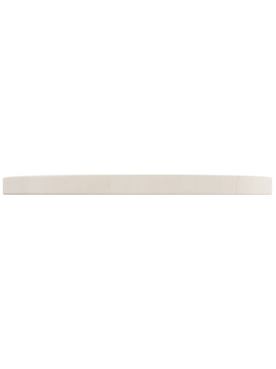 Galda virsma, balta, ø40x2,5 cm, priedes masīvkoks