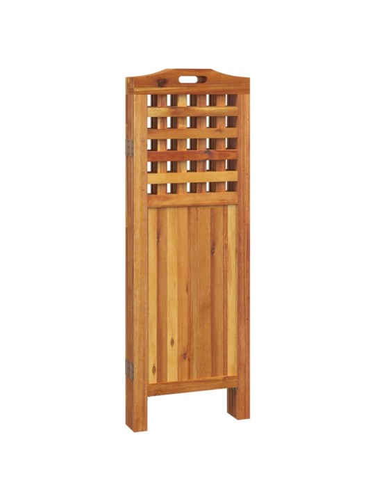 4-paneļu istabas aizslietnis, 162x2x115, akācijas masīvkoks