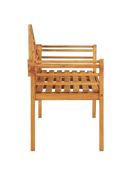 Dārza sols, 125 cm, akācijas masīvkoks