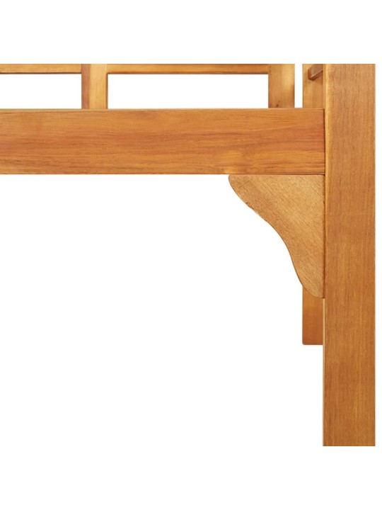 Dārza sols, 125 cm, akācijas masīvkoks