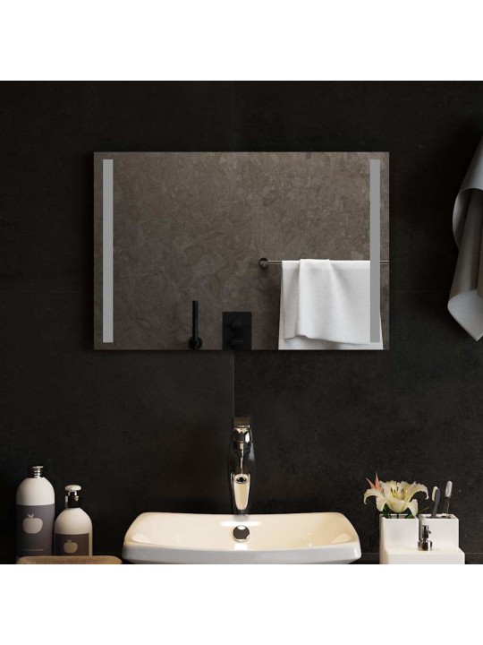 Vannasistabas spogulis ar led, 60x40 cm