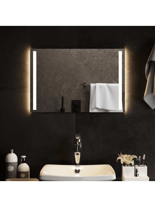 Vannasistabas spogulis ar led, 60x40 cm