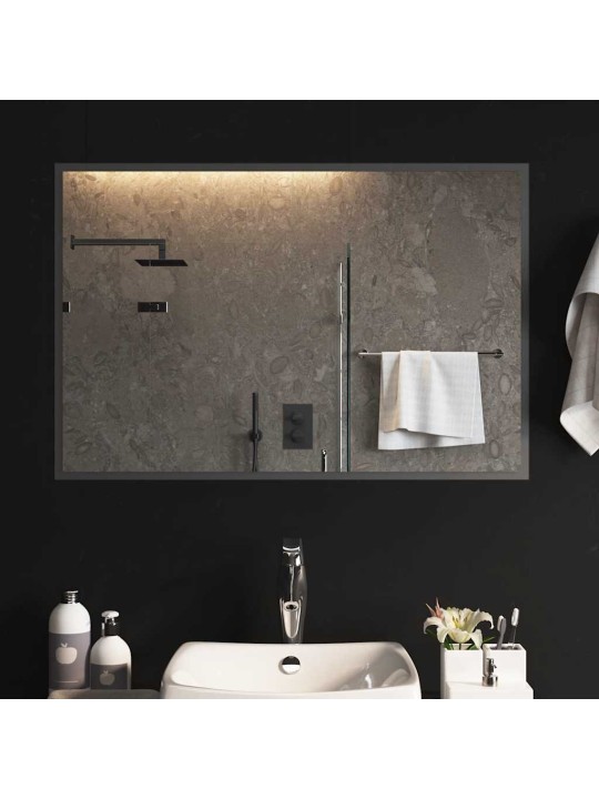Vannasistabas spogulis ar led, 90x60 cm