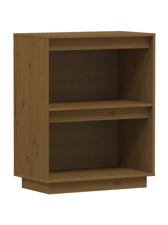 Konsoles skapītis, medus brūns, 60x34x75 cm, priedes masīvkoks