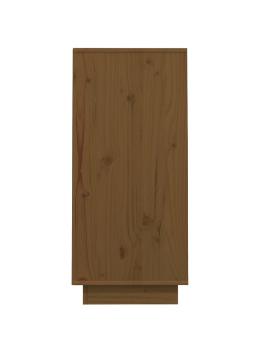 Konsoles skapītis, medus brūns, 60x34x75 cm, priedes masīvkoks