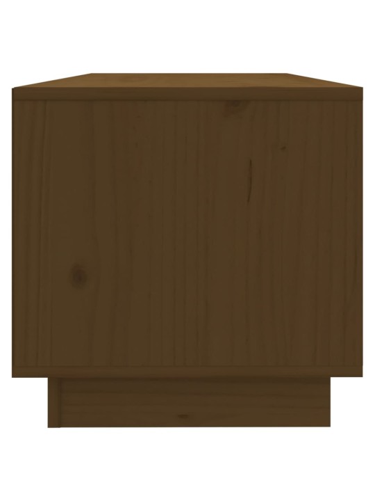 Tv skapītis, medus brūns, 90x35x35 cm, priedes masīvkoks