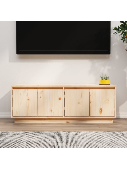 Tv skapītis, 110x34x40 cm, priedes masīvkoks