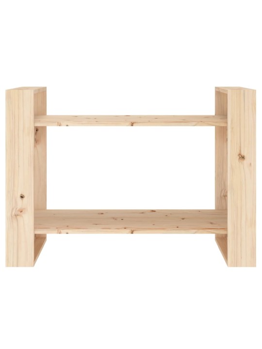 Grāmatu plaukts, 80x35x56,5 cm, priedes masīvkoks