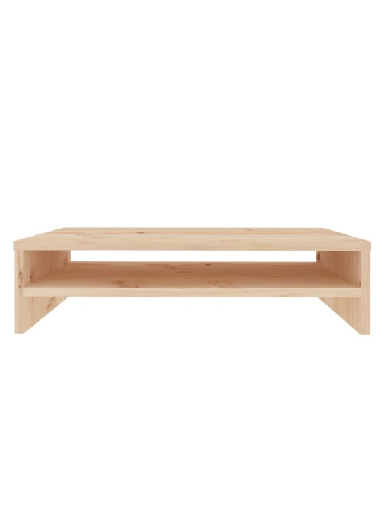Monitora paliktnis, 50x24x13 cm, priedes masīvkoks