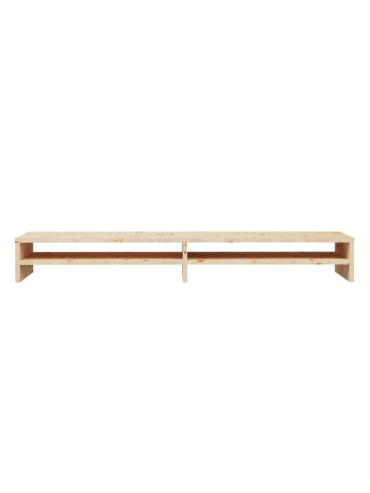 Monitora paliktnis, 100x24x13 cm, priedes masīvkoks