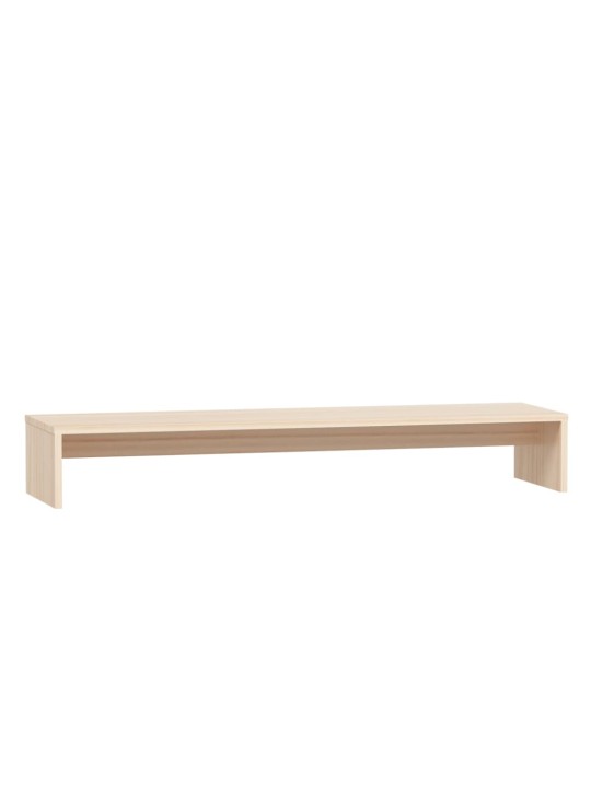 Monitora paliktnis, 100x27x15 cm, priedes masīvkoks