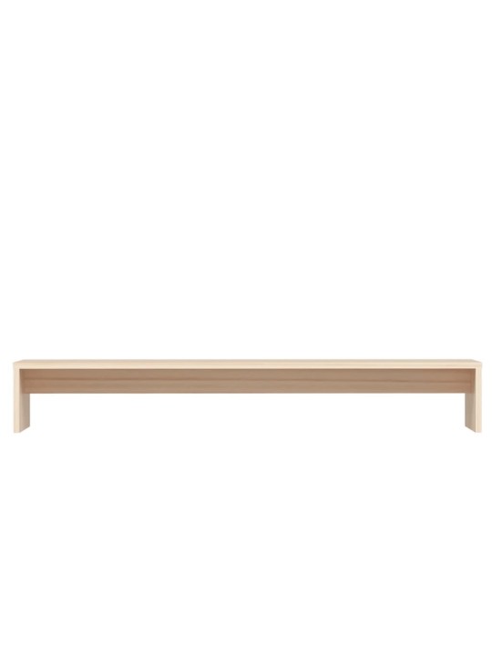 Monitora paliktnis, 100x27x15 cm, priedes masīvkoks