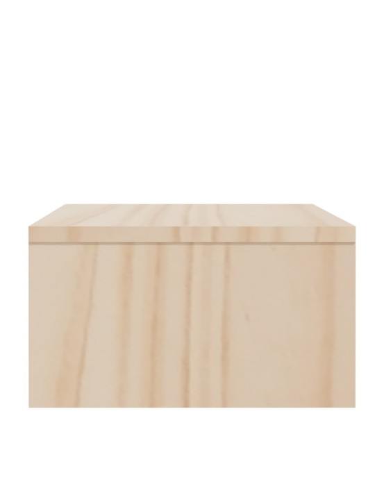 Monitora paliktnis, 100x27x15 cm, priedes masīvkoks