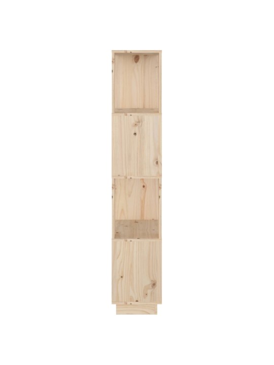 Grāmatu plaukts, 51x25x132 cm, priedes masīvkoks