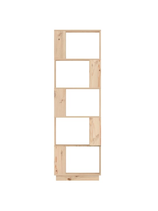 Grāmatu plaukts, 51x25x163,5 cm, priedes masīvkoks
