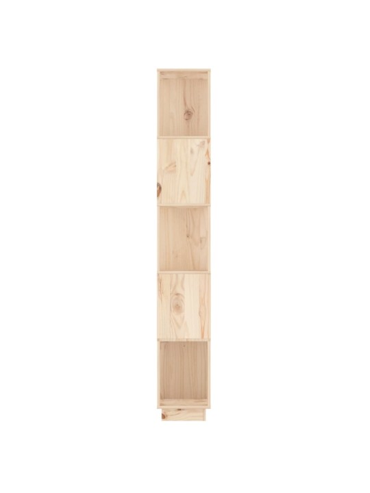 Grāmatu plaukts, 51x25x163,5 cm, priedes masīvkoks