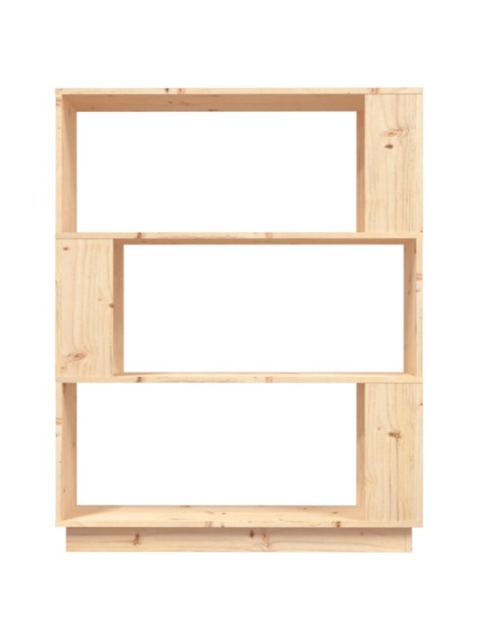 Grāmatu plaukts, 80x25x101 cm, priedes masīvkoks