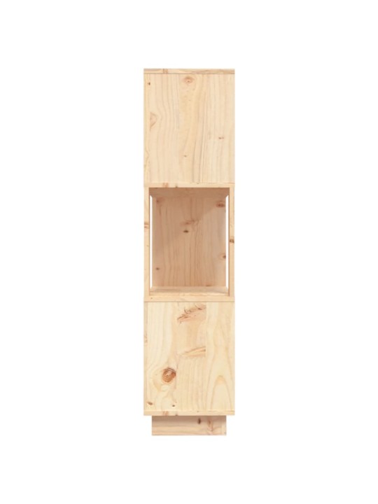Grāmatu plaukts, 80x25x101 cm, priedes masīvkoks