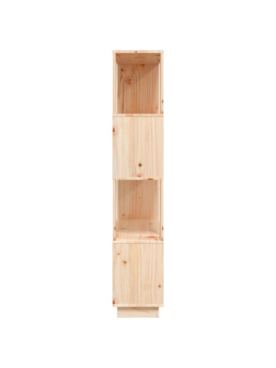 Grāmatu plaukts, 80x25x132 cm, priedes masīvkoks