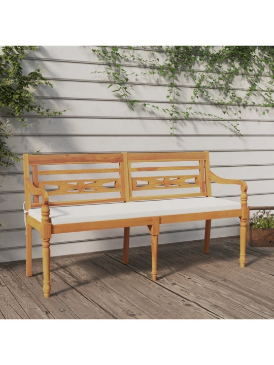 Sols ar matraci, 150 cm, masīvs tīkkoks