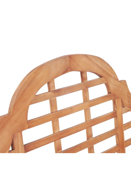 Dārza sols, 127x58,5x92,5 cm, masīvs tīkkoks