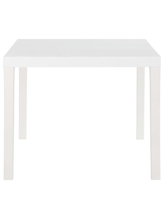 Dārza galds, 150x90x72 cm, plastmasa, balts