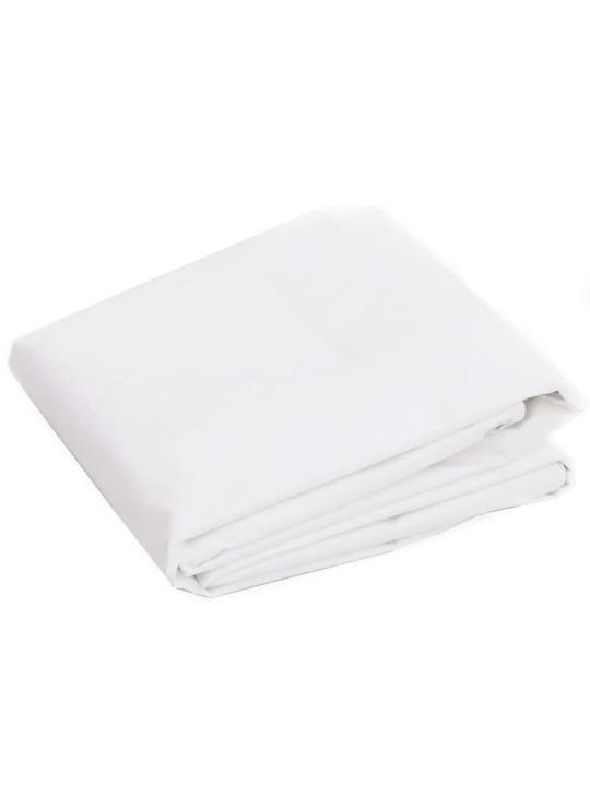 Brezenta pārklājs, 260 g/m², 8x8 m, balts, hdpe