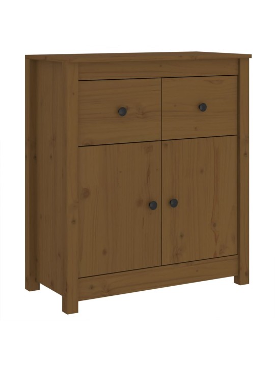 Kumode, medus brūna, 70x35x80 cm, priedes masīvkoks