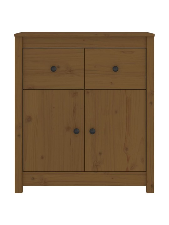 Kumode, medus brūna, 70x35x80 cm, priedes masīvkoks