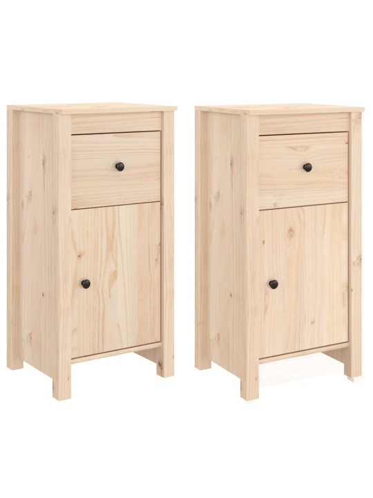 Kumodes, 2 gab., 40x35x80 cm, priedes masīvkoks