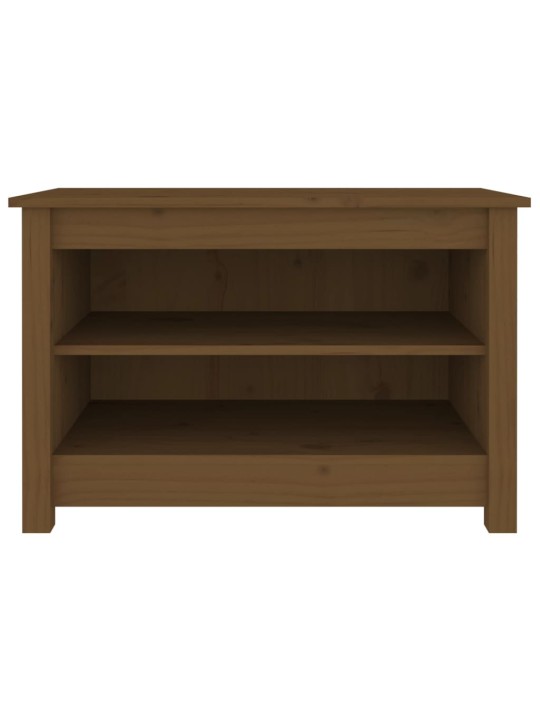 Apavu plaukts, medus brūns, 70x38x45,5 cm, priedes masīvkoks