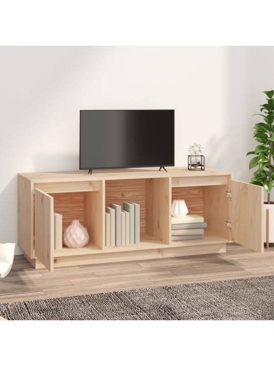 Tv skapītis, 110,5x35x44 cm, priedes masīvkoks