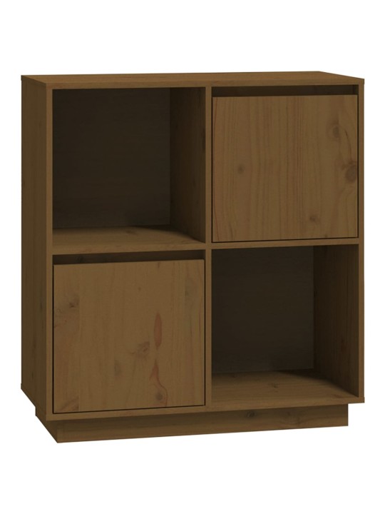 Kumode, medus brūna, 74x35x80 cm, priedes masīvkoks