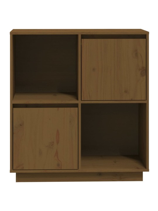 Kumode, medus brūna, 74x35x80 cm, priedes masīvkoks