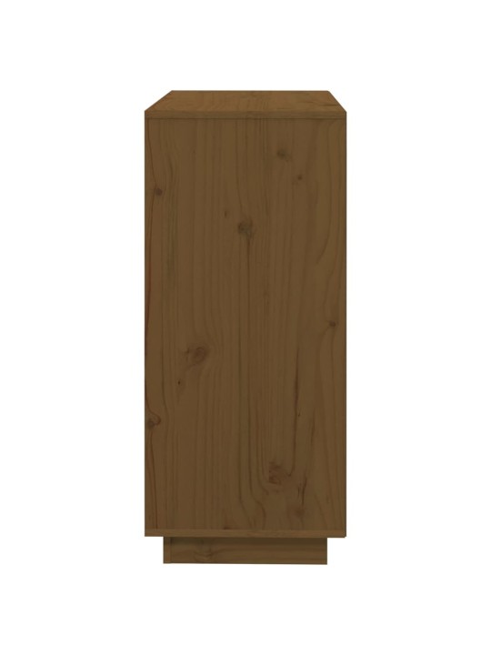 Kumode, medus brūna, 74x35x80 cm, priedes masīvkoks