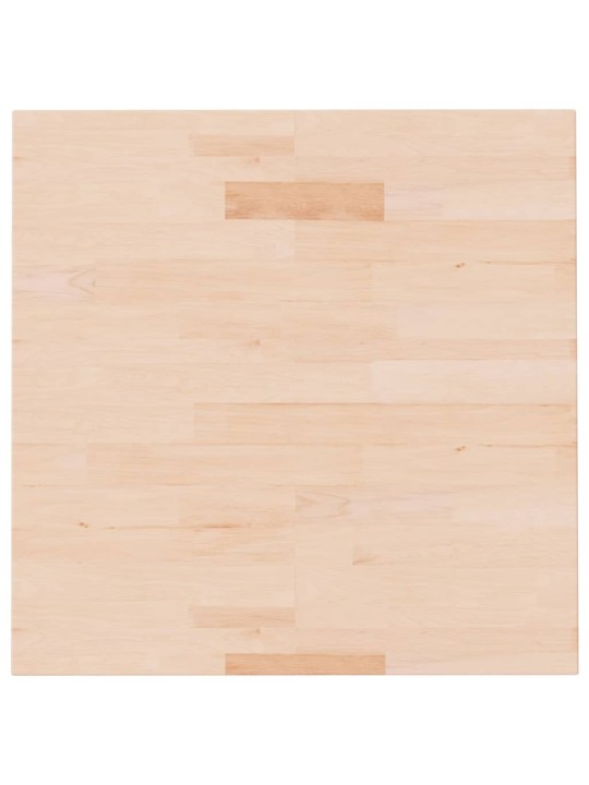 Kvadrātveida galda virsma, 60x60x1,5 cm, ozola masīvkoks