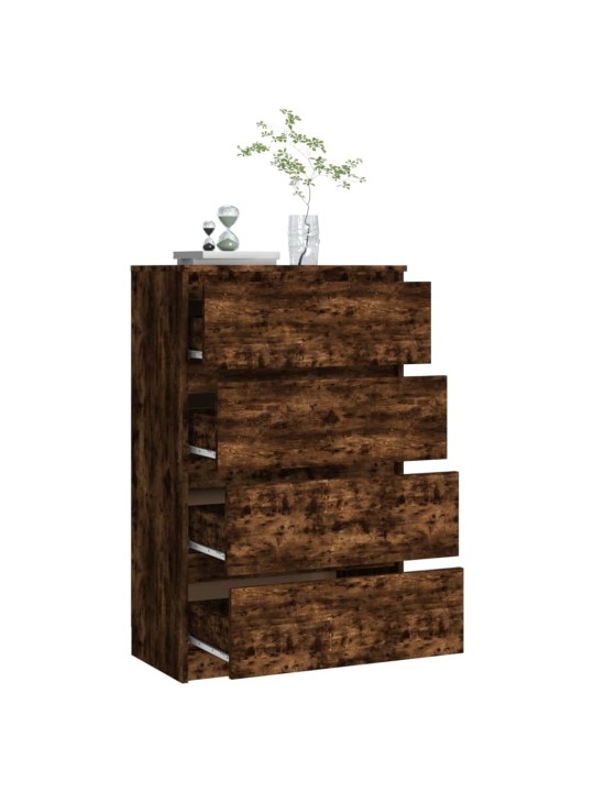Kumode, ozolkoka krāsā, 60x35x98,5 cm, inženierijas koks