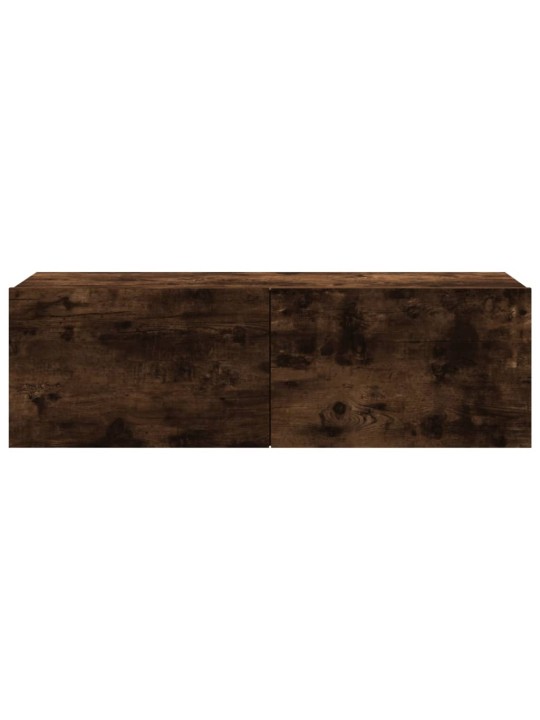 Tv sienas skapītis, ozolkoka, 100x30x30 cm, inženierijas koks