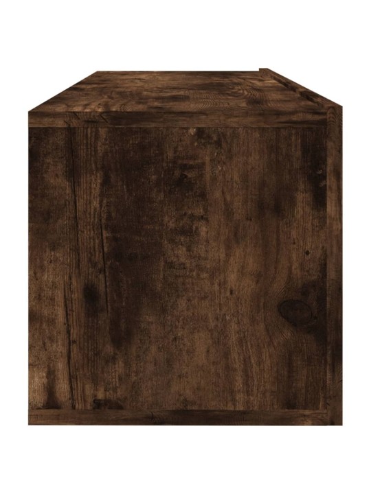 Tv sienas skapītis, ozolkoka, 100x30x30 cm, inženierijas koks