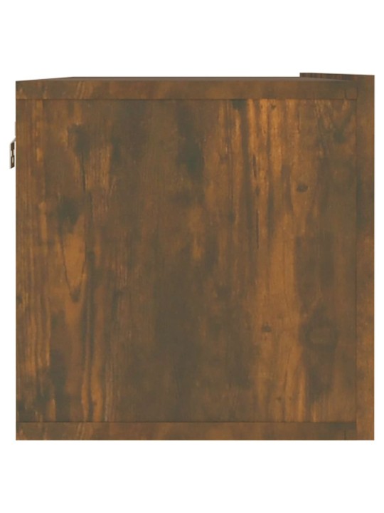 Tv sienas skapītis, ozolkoka, 120x30x30 cm, inženierijas koks